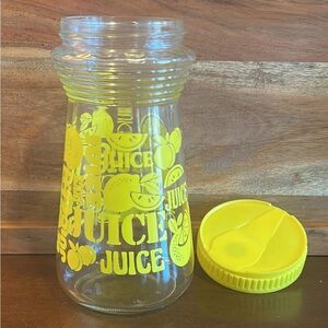 Anchor Hocking lemon juice container, 1970s